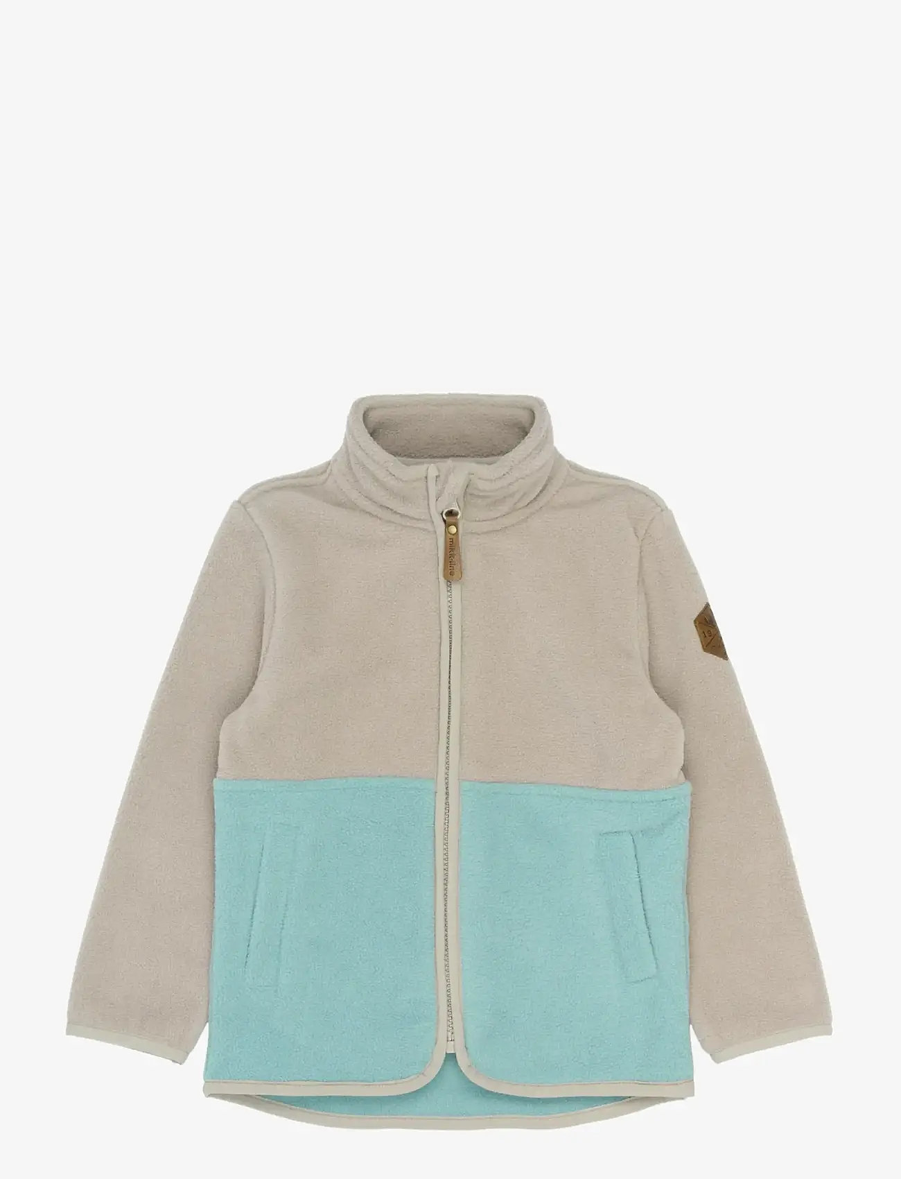 mikk-line - Fleece Jacket, GRS - fleecejakker - stone blue - 0