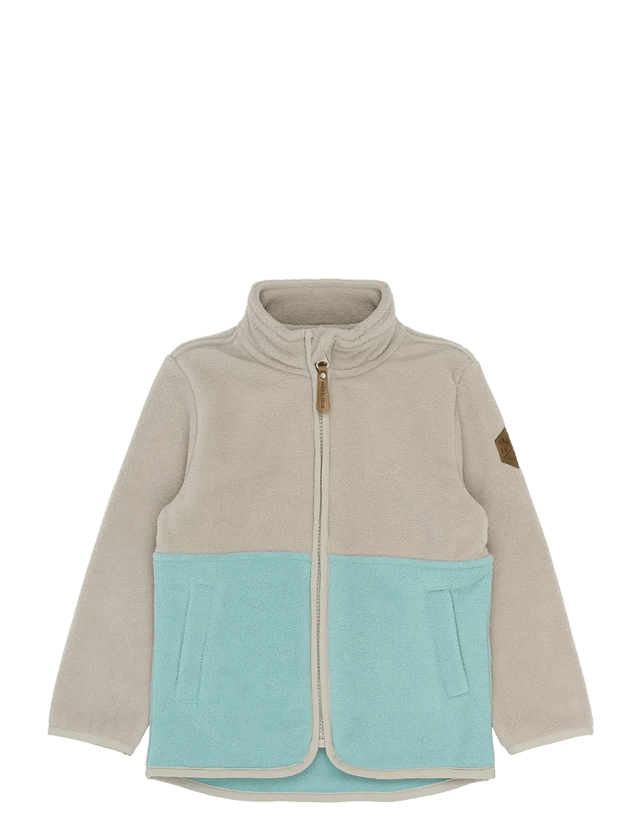 mikk-line - Fleece Jacket, GRS - fliisjakid - stone blue - 0