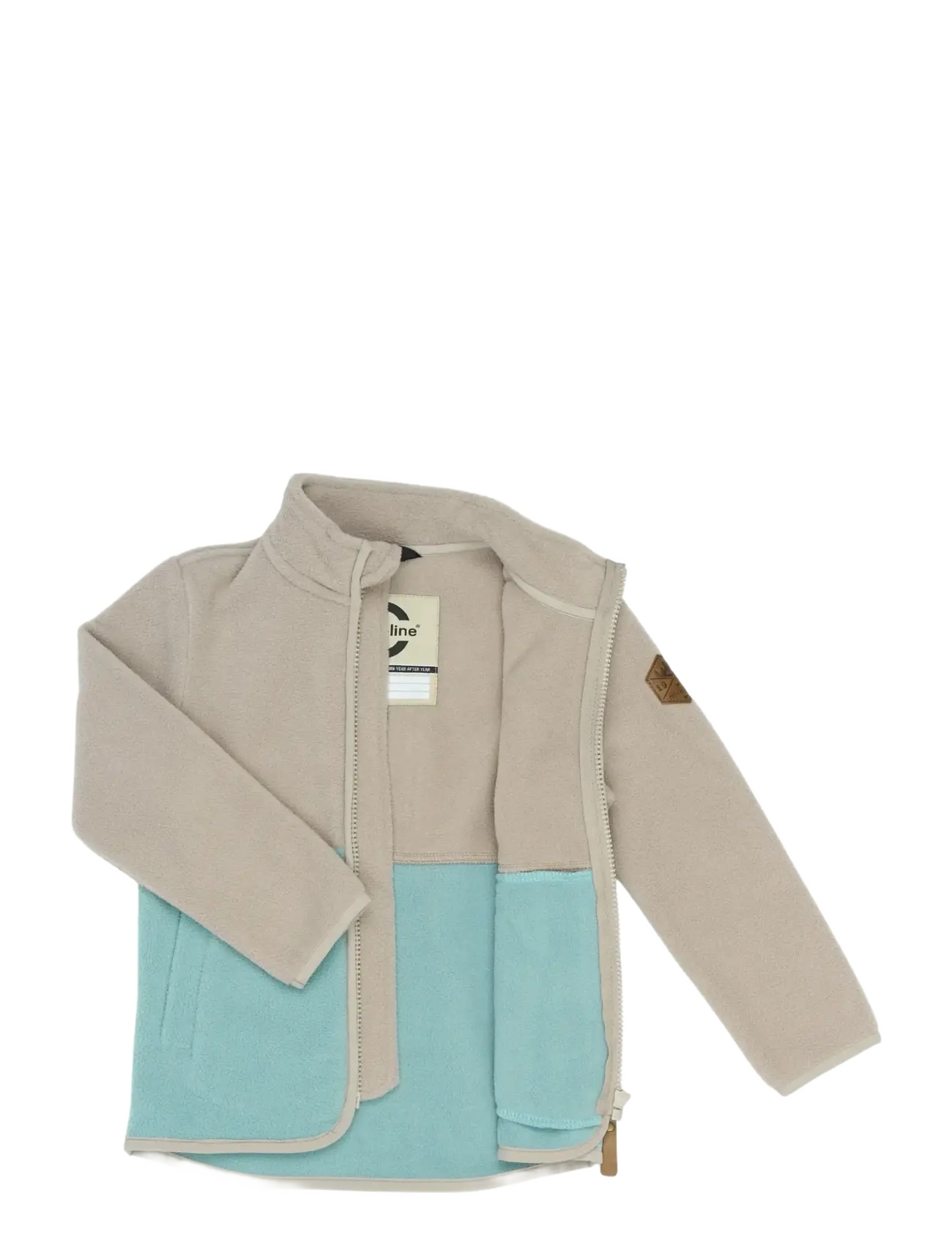 mikk-line - Fleece Jacket, GRS - herbstjacken - stone blue - 2