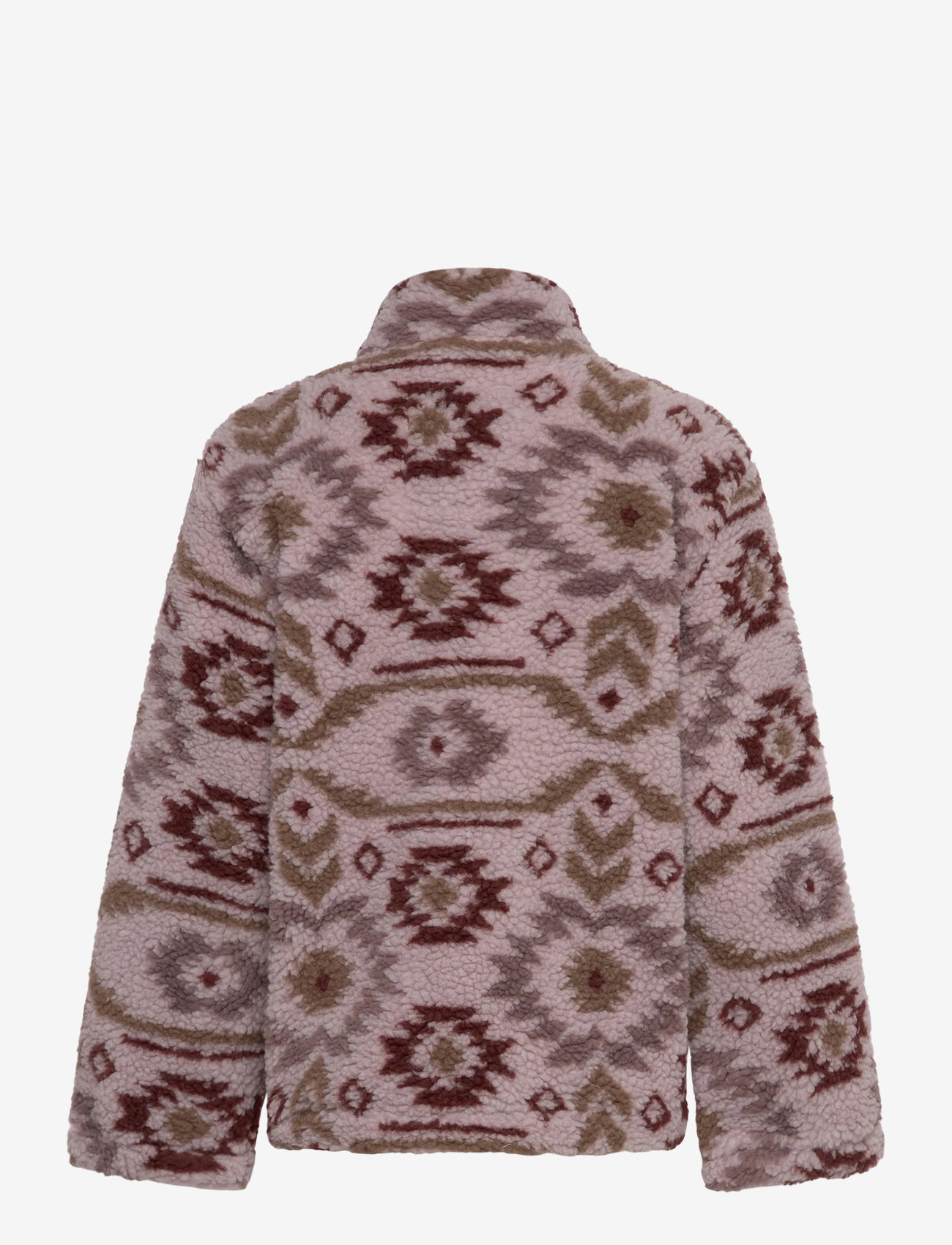 mikk-line - Teddy Mix Jacket AOP - herbstjacken - cloud gray - 1