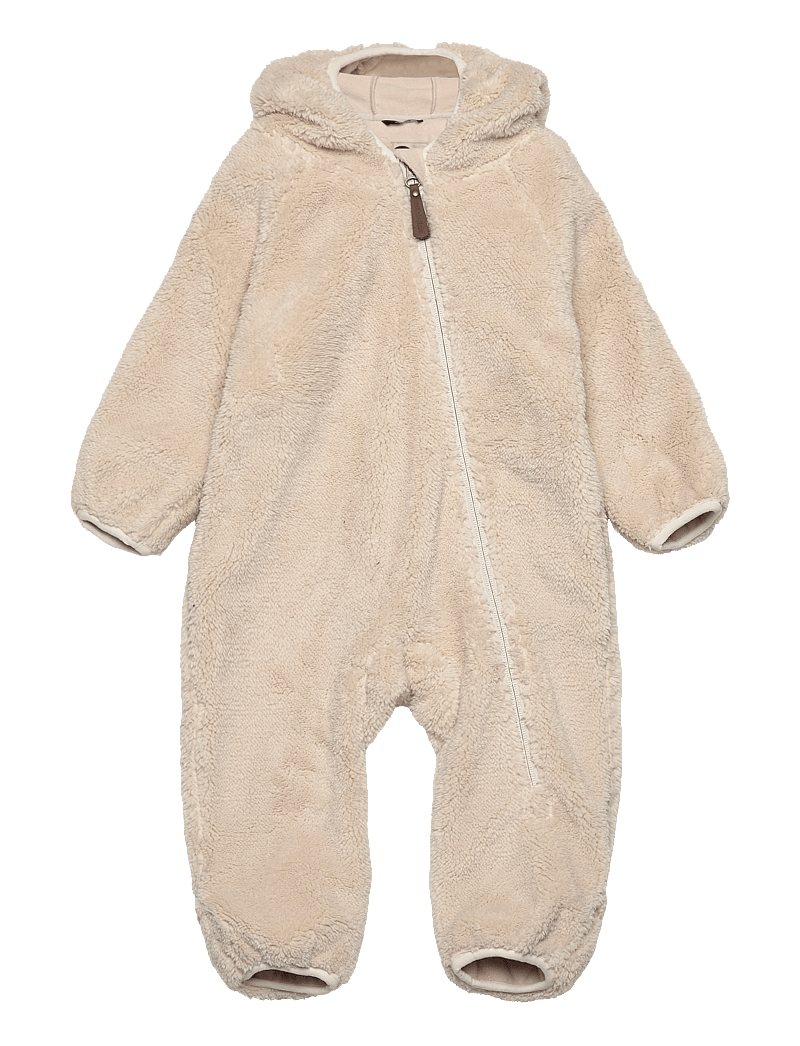 mikk-line - WP Teddy Suit w Ears - fliisist komplektid - doeskin - 1