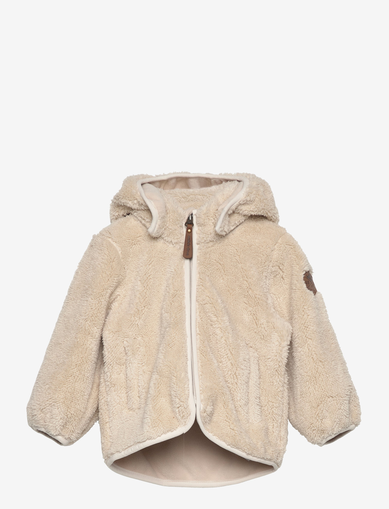 mikk-line - WP Teddy Jacket w Ears - fleecejacken - doeskin - 1
