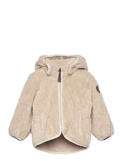 mikk-line WP Teddy Jacket w Ears - Baby 0 bis 2 Jahren - DOESKIN / beige