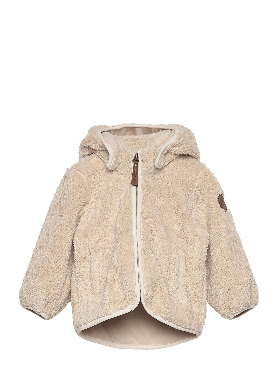 mikk-line - WP Teddy Jacket w Ears - fleecejacken - doeskin - 1