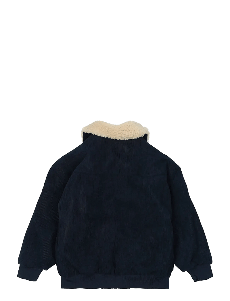 mikk-line - Corduroy Jacket w Teddy - jeansjacken - blue nights - 1