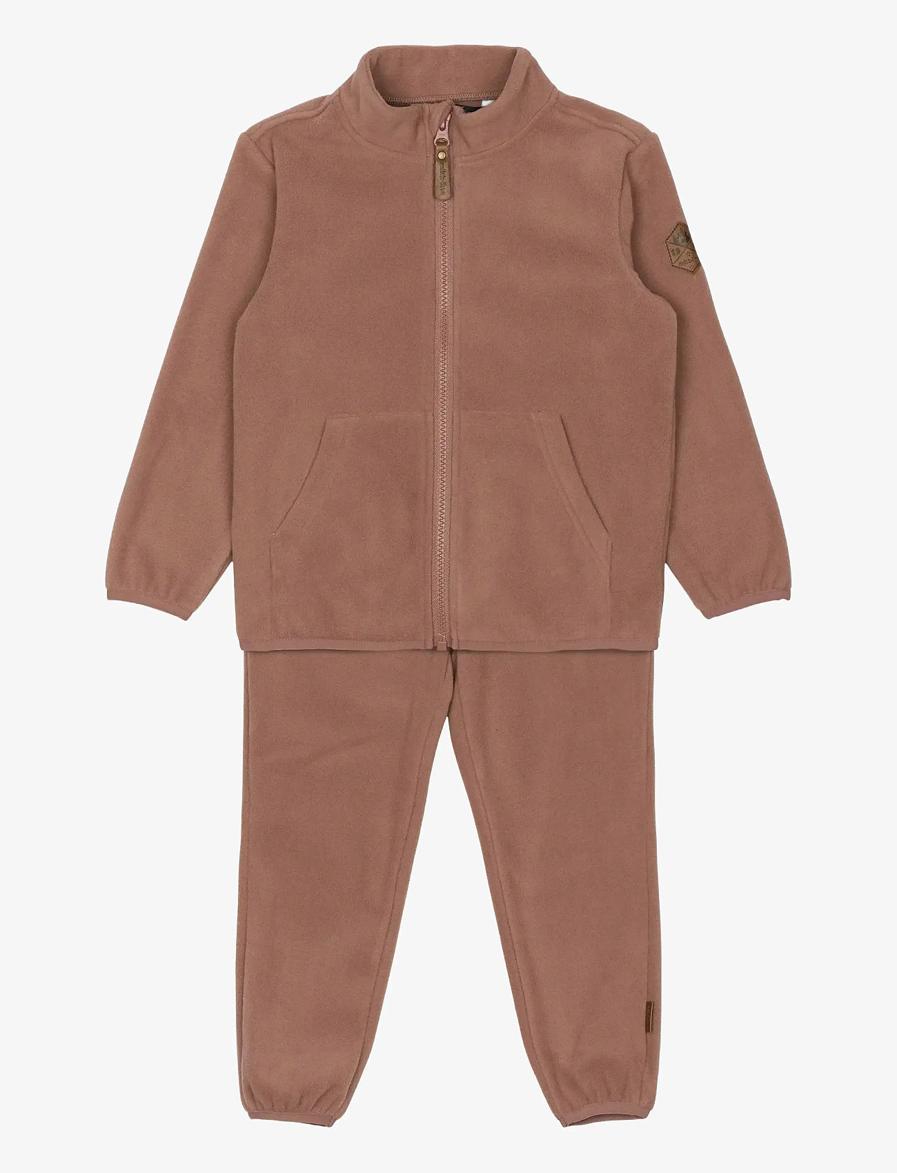 mikk-line - Fleece Set - fliisist komplektid - burlwood - 0