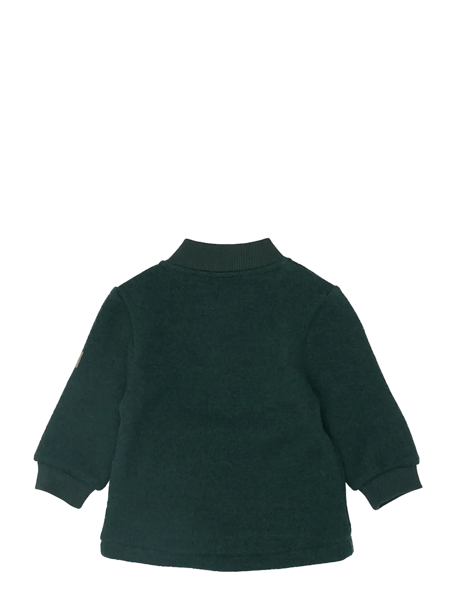 mikk-line - Combed Wool Cardigan - cardigans - darkest sprouse - 1