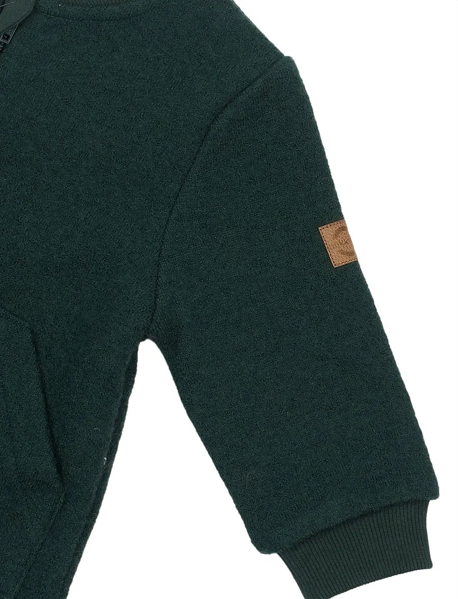 mikk-line - Combed Wool Cardigan - cardigans - darkest sprouse - 3