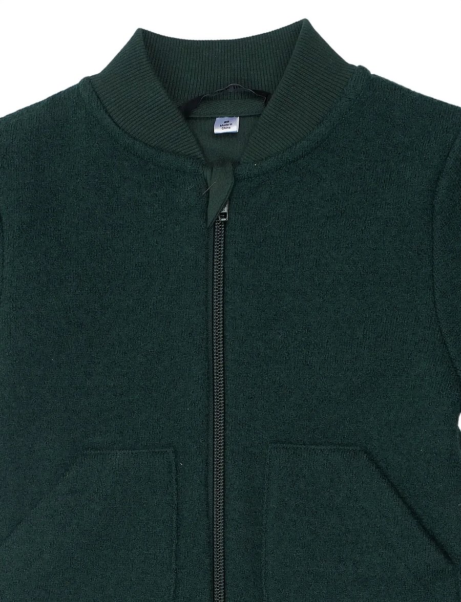 mikk-line - Combed Wool Cardigan - cardigans - darkest sprouse - 4