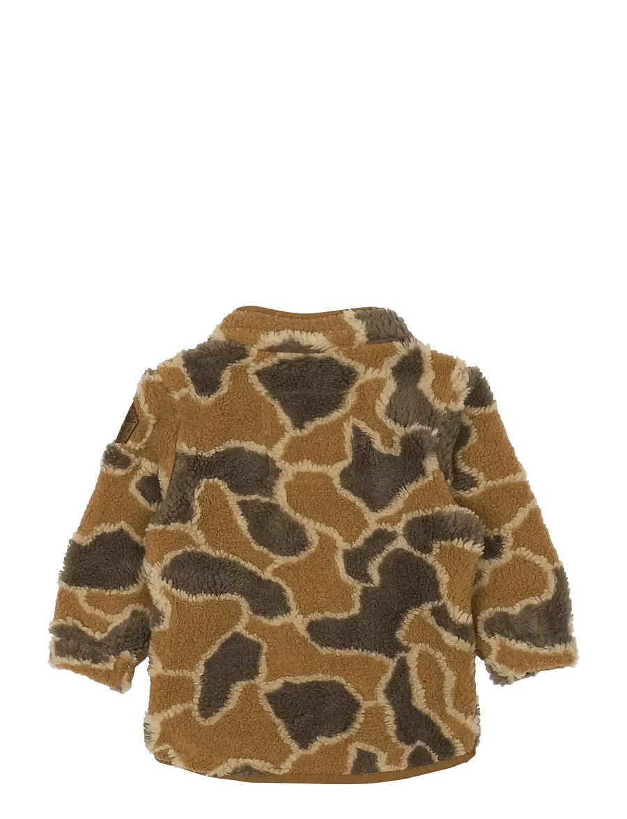 mikk-line - Teddy Cardigan - fleecejacken - burlwood - 2