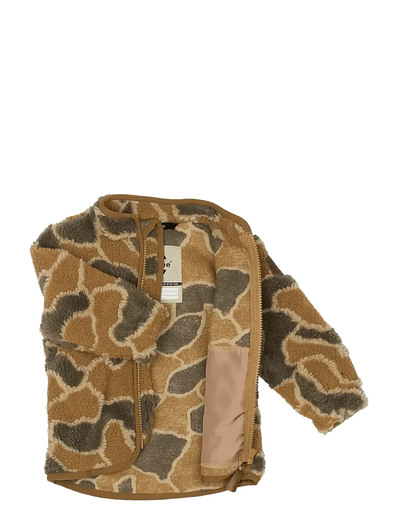 mikk-line - Teddy Cardigan - multino audinio striukės - burlwood - 3