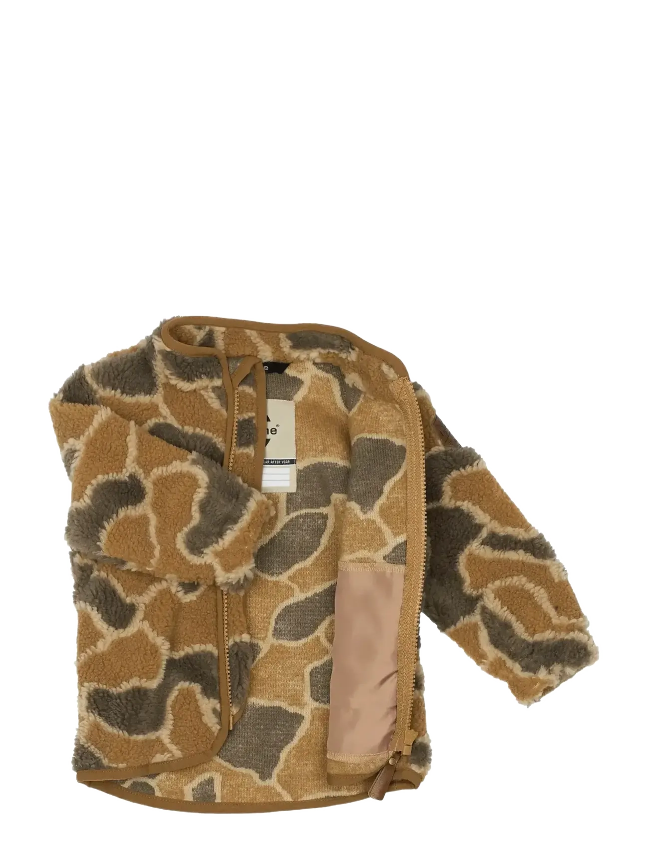 mikk-line - Teddy Cardigan - fleecejacken - burlwood - 3
