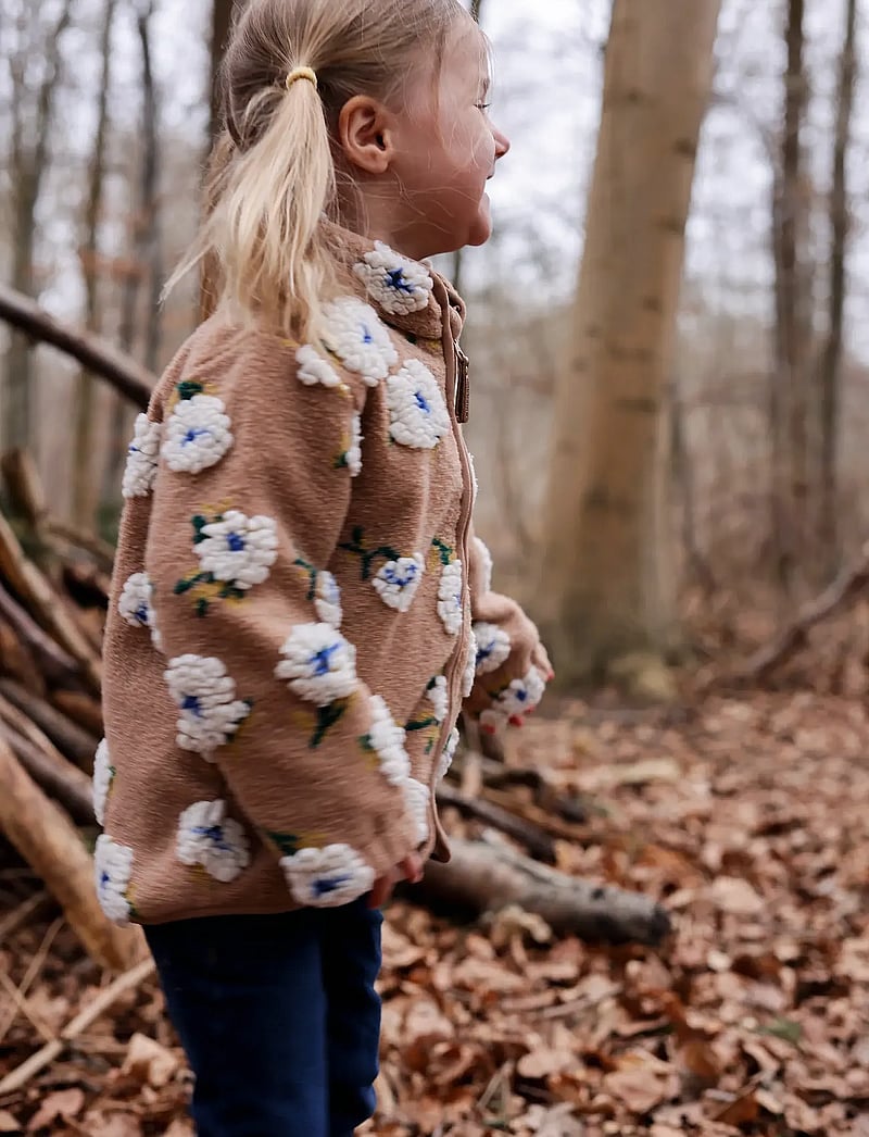 mikk-line - Teddy Cardigan - fleecejacken - chipmunk - 4