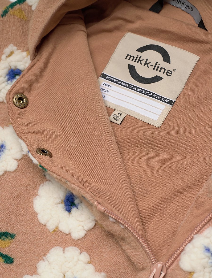 mikk-line - Teddy Suit Ears - fleece overalls - chipmunk - 2