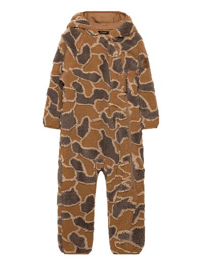 mikk-line Teddy Suit Ears - Baby 0 bis 2 Jahren - DIJON / brown