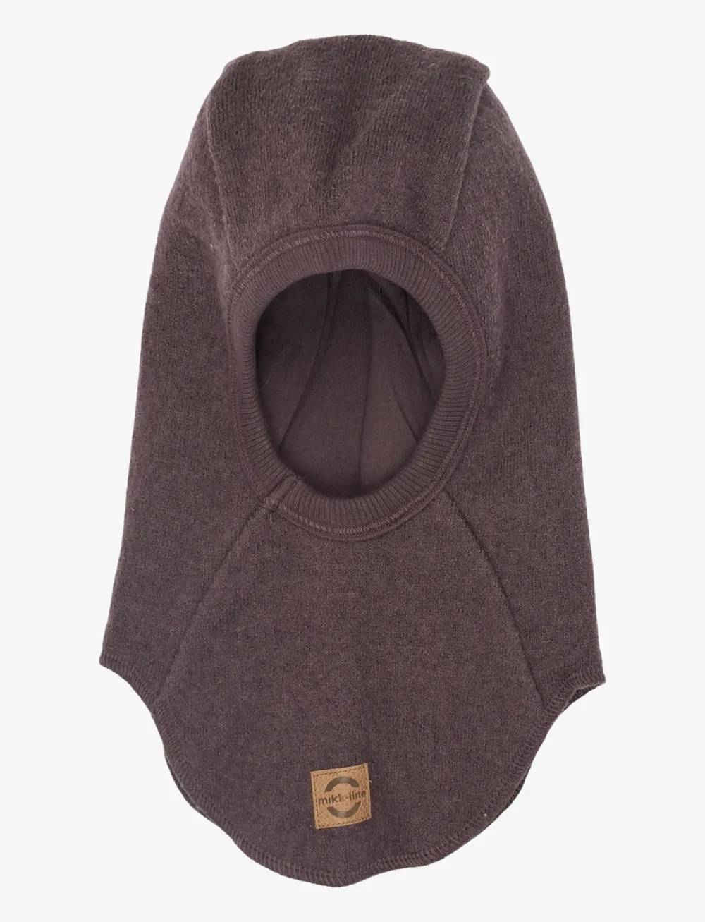 mikk-line - Wool Balaclava - vinter tilbehør - raisin - 0