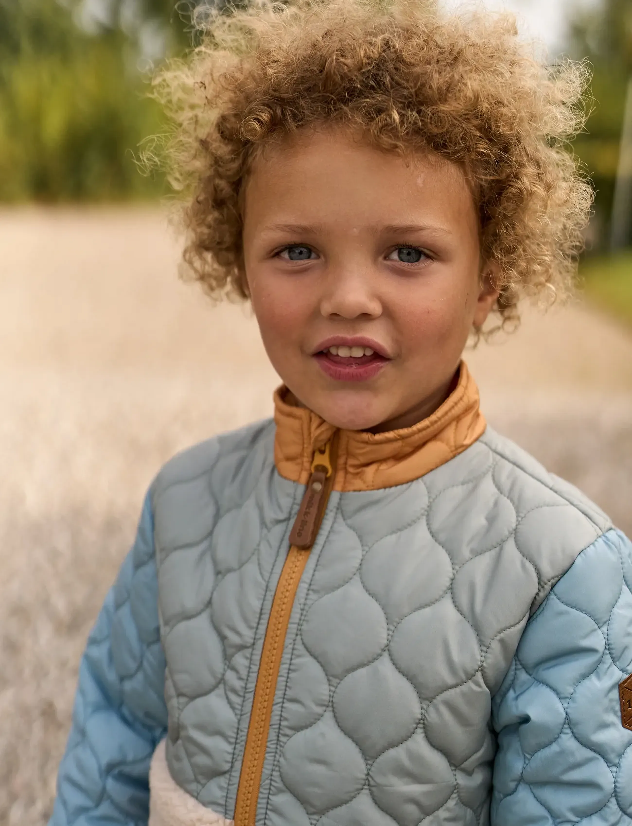 mikk-line Mix Jacket, 104, Fleece Oberbekleidung, Blau - Jackets, Kinder