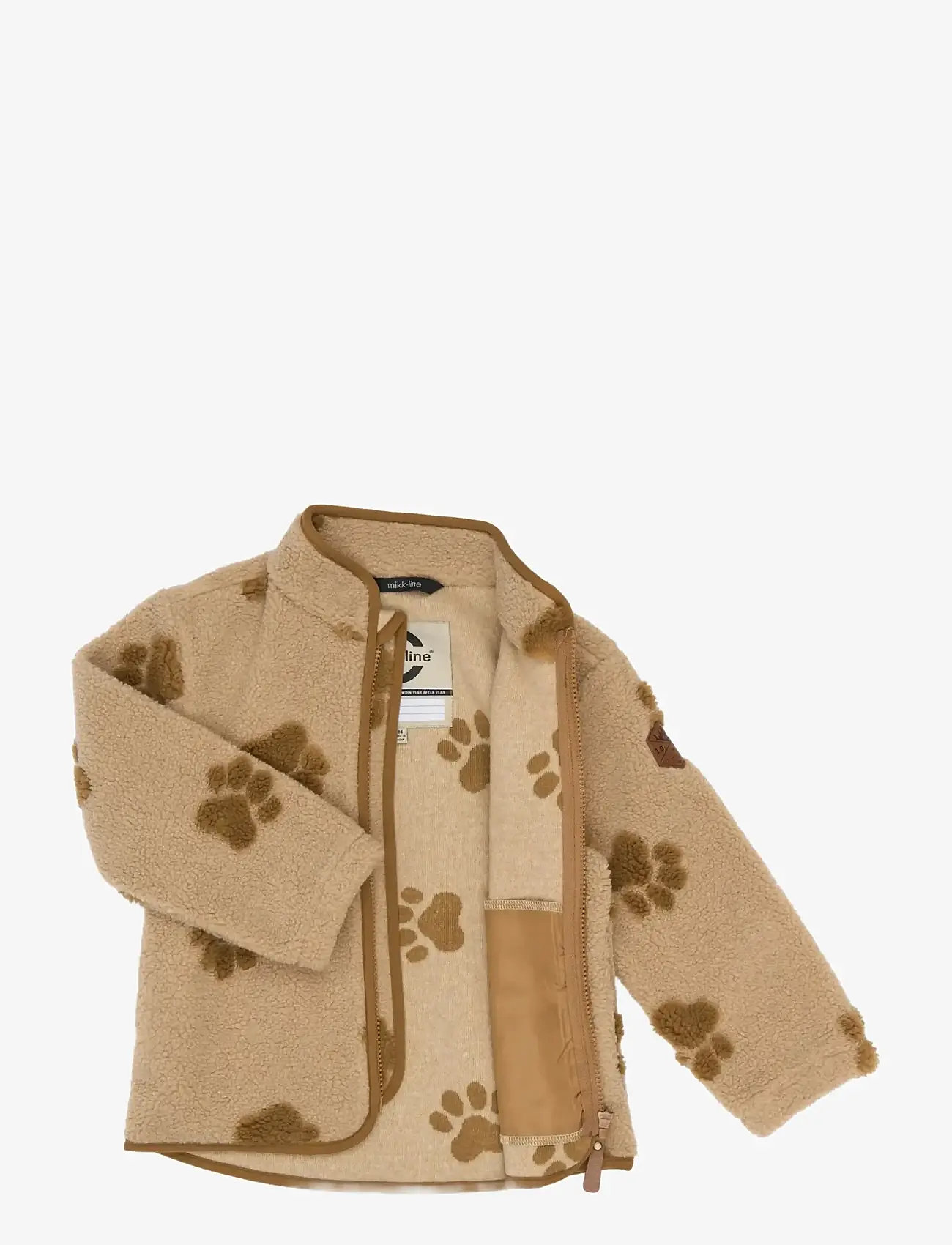 mikk-line - Teddy Jacket 3D - sügisjakid - paw aop - 2