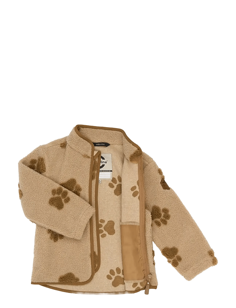 mikk-line - Teddy Jacket 3D - fliisjakid - paw aop - 3
