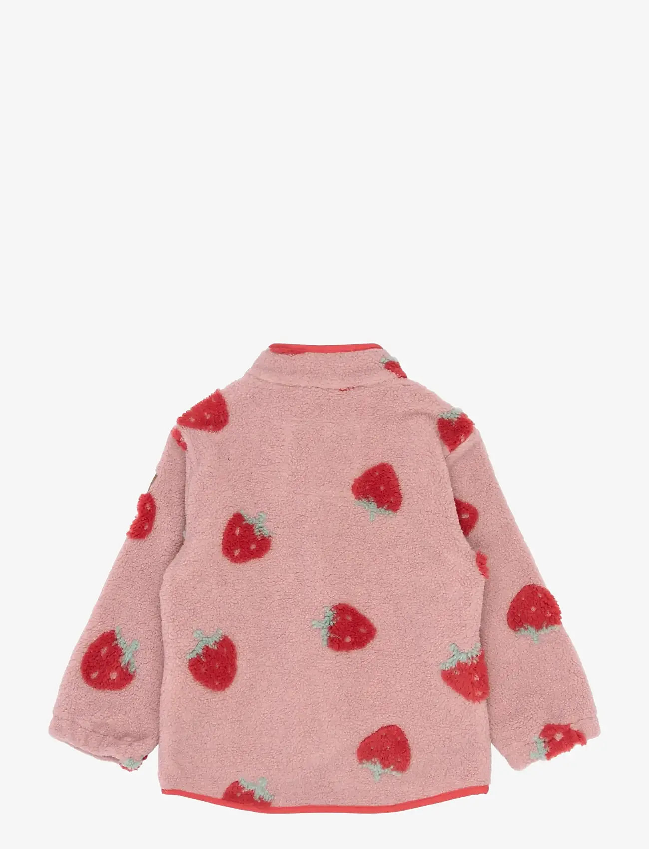 mikk-line - Teddy Jacket 3D - efterårsjakker - strawberry aop - 1