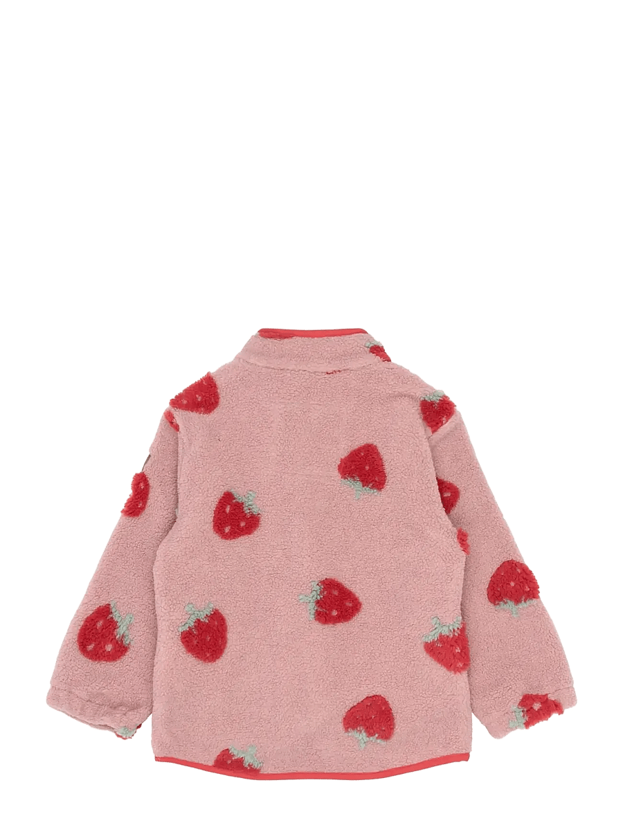 mikk-line - Teddy Jacket 3D - flíspeysur - strawberry aop - 2