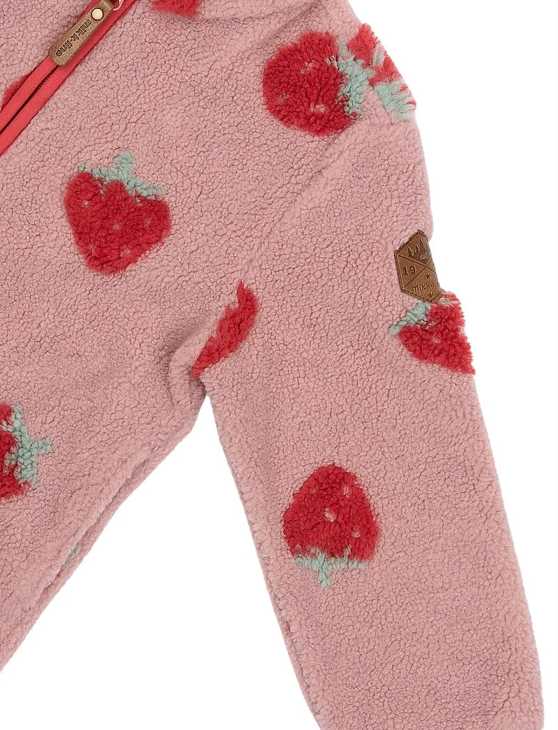 mikk-line - Teddy Jacket 3D - fleecejacken - strawberry aop - 5