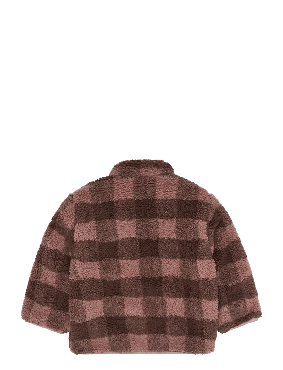 mikk-line - Teddy Fleece Jacket - fleecejacken - burlwood - 1