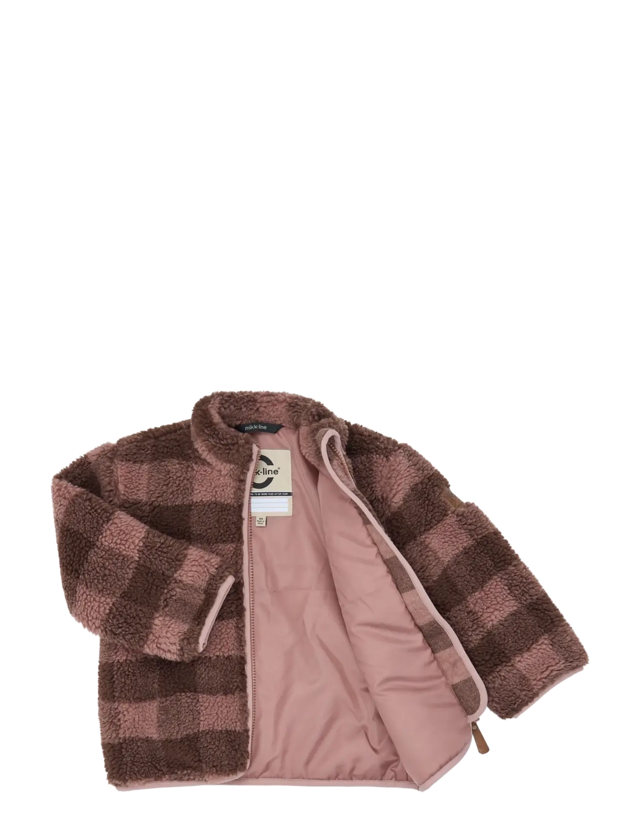 mikk-line - Teddy Fleece Jacket - fleecejacken - burlwood - 2