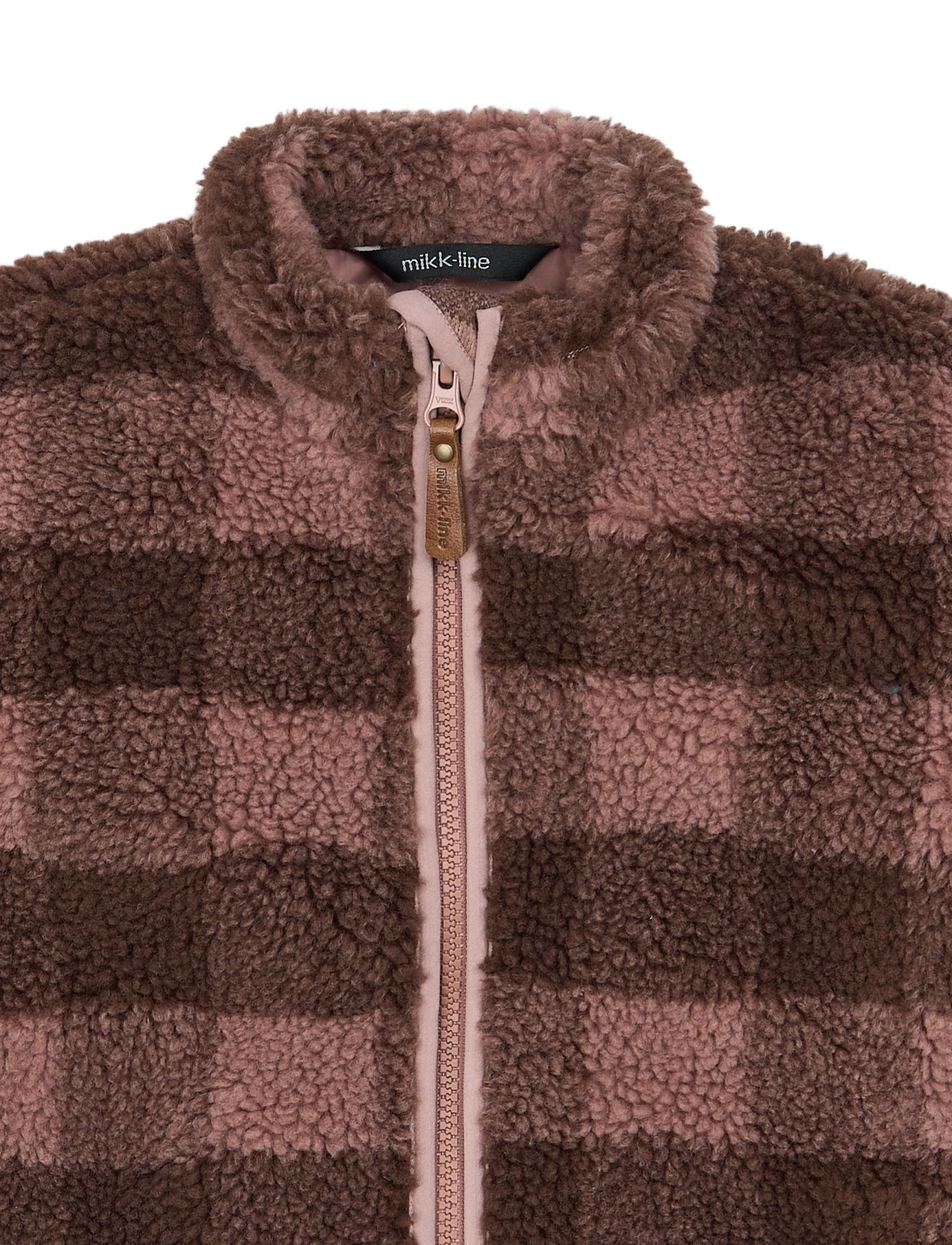 mikk-line - Teddy Fleece Jacket - fleecejacken - burlwood - 4