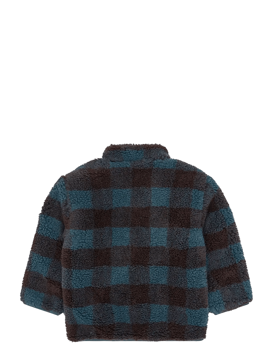 mikk-line - Teddy Fleece Jacket - fleecejakker - dark slate - 1