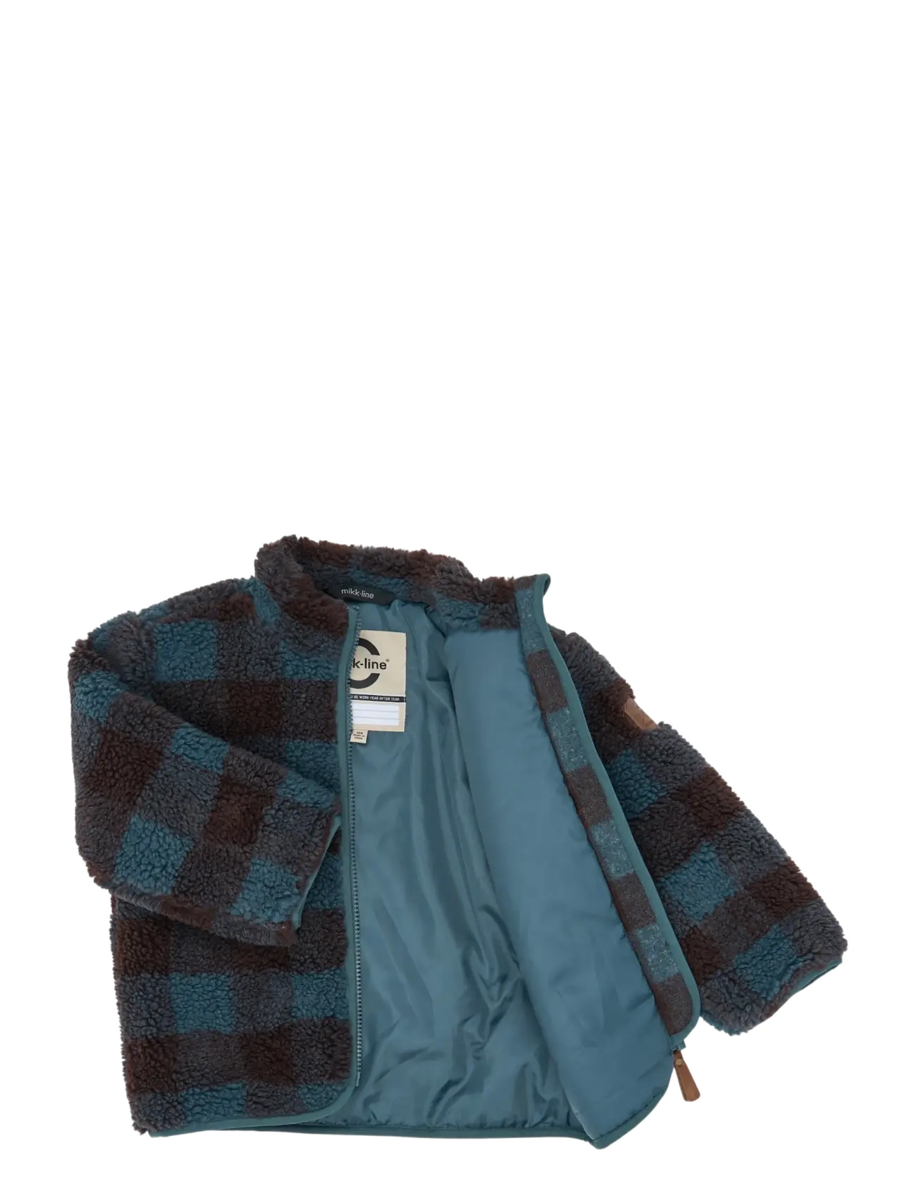 mikk-line - Teddy Fleece Jacket - fleecejakker - dark slate - 2
