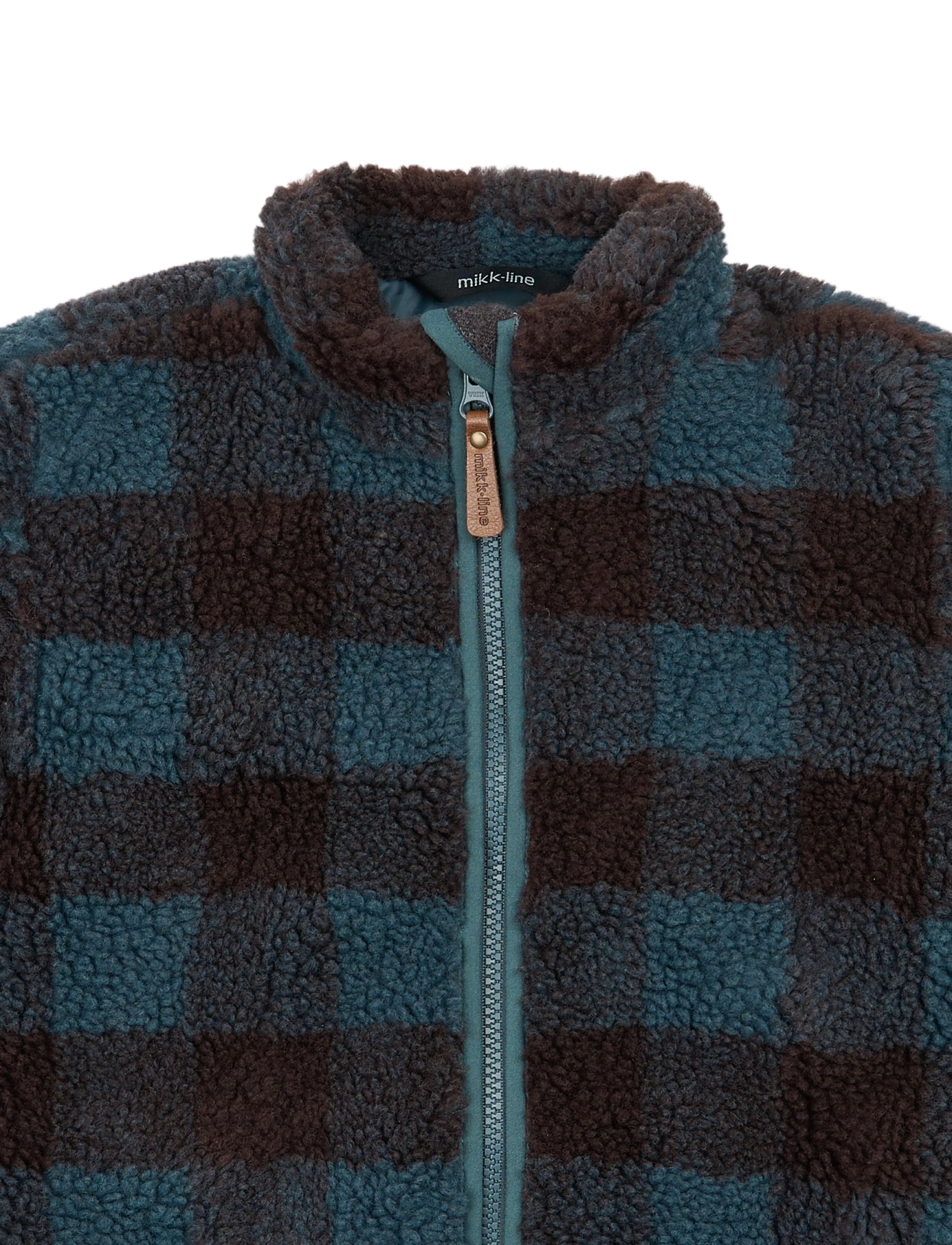 mikk-line - Teddy Fleece Jacket - fleecejakker - dark slate - 3