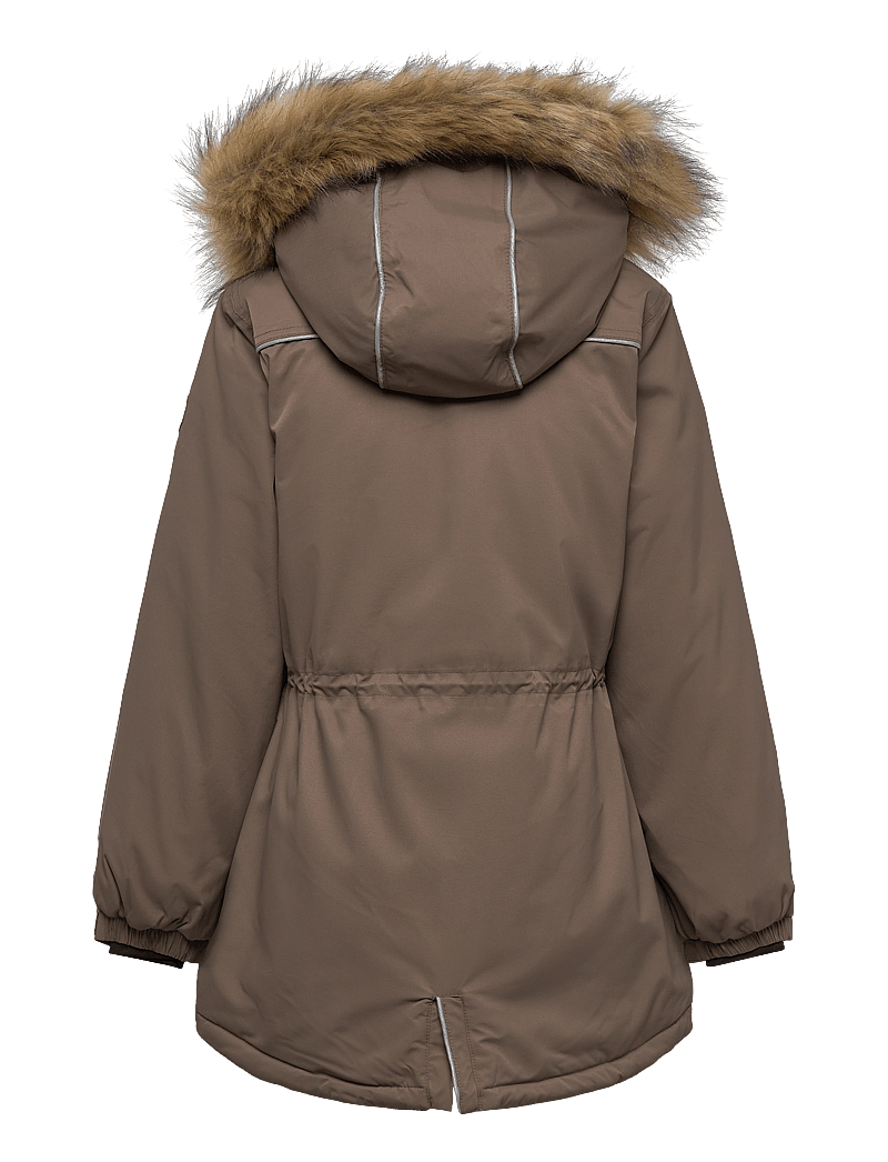 mikk-line - Twill Nylon Girl Parca - parkas - chocolate chip - 1