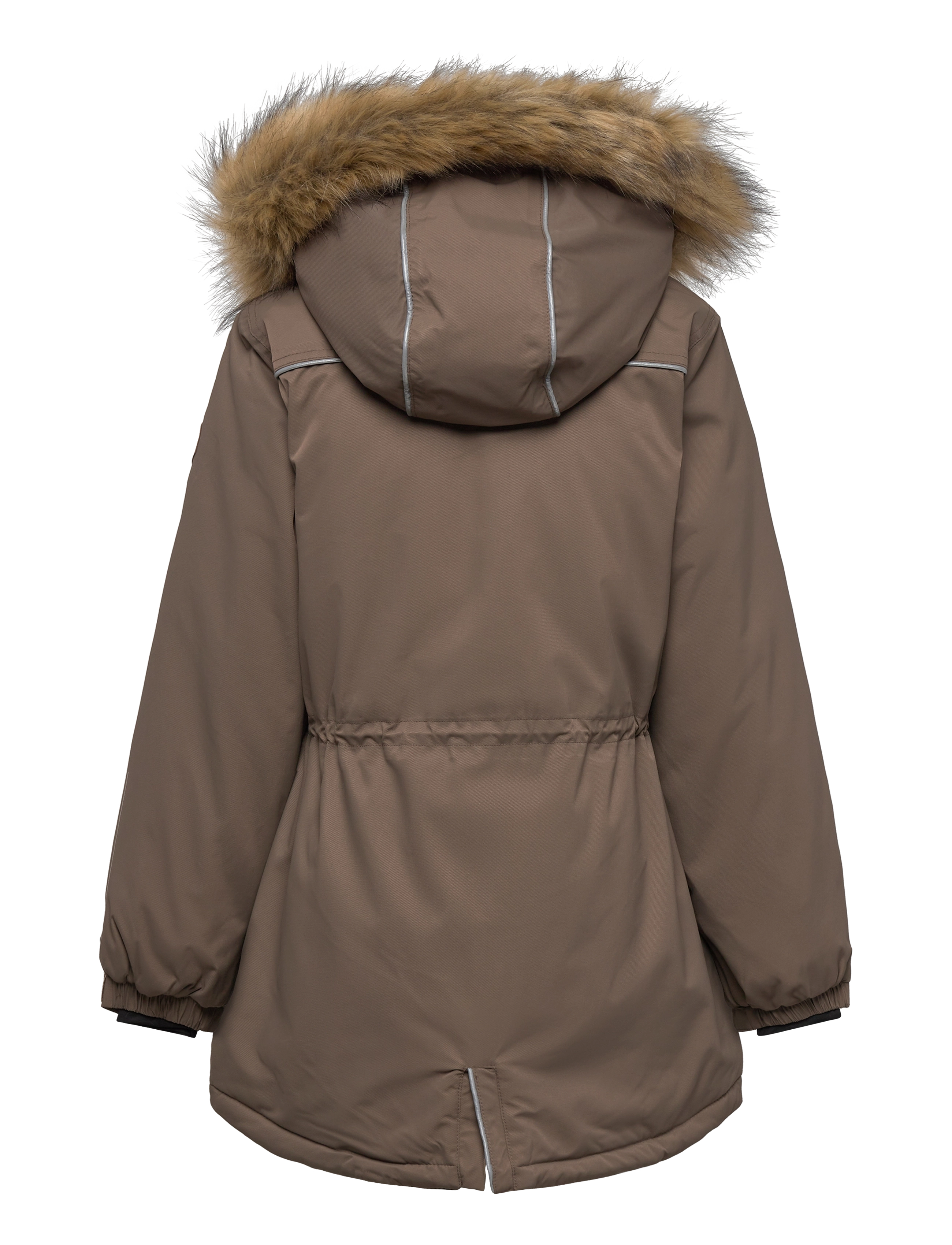 mikk-line - Twill Nylon Girl Parca - parkatakit - chocolate chip - 1