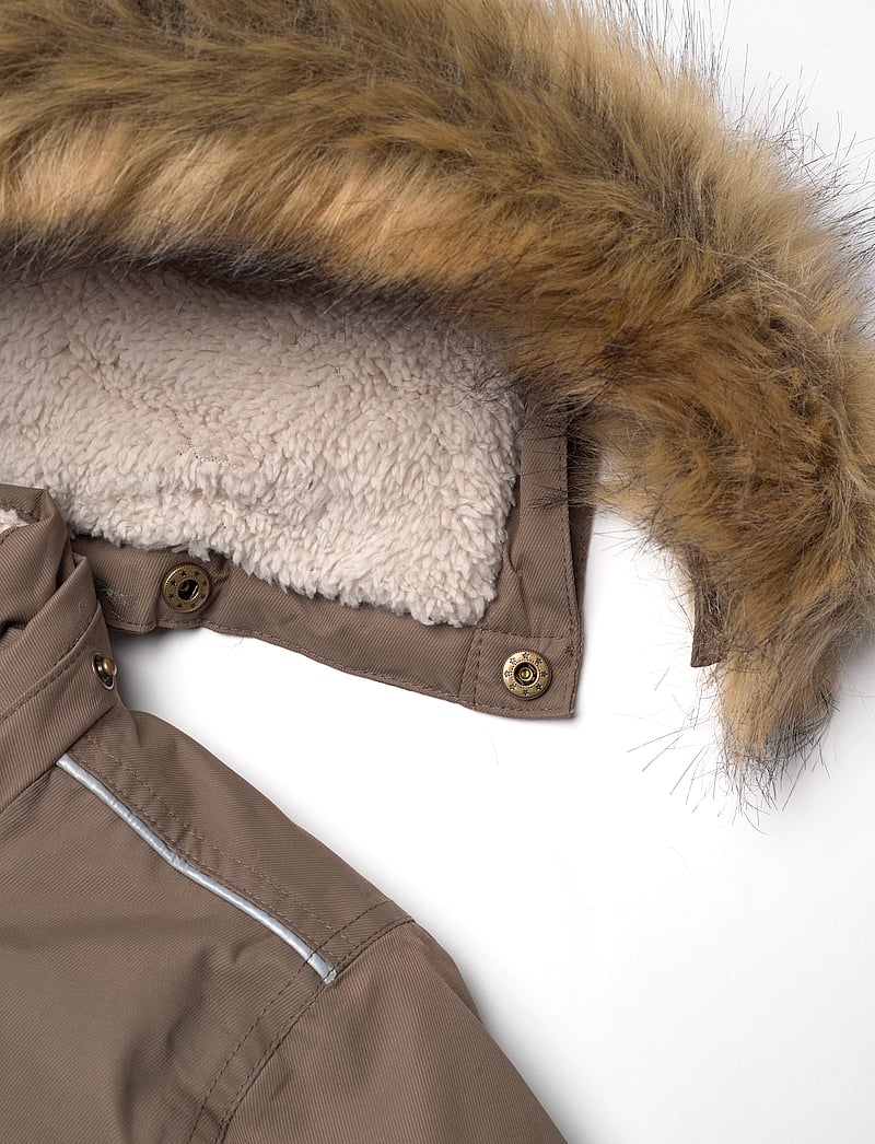 mikk-line - Twill Nylon Girl Parca - parkas - chocolate chip - 3