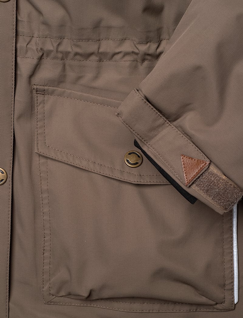 mikk-line - Twill Nylon Girl Parca - parkas - chocolate chip - 4