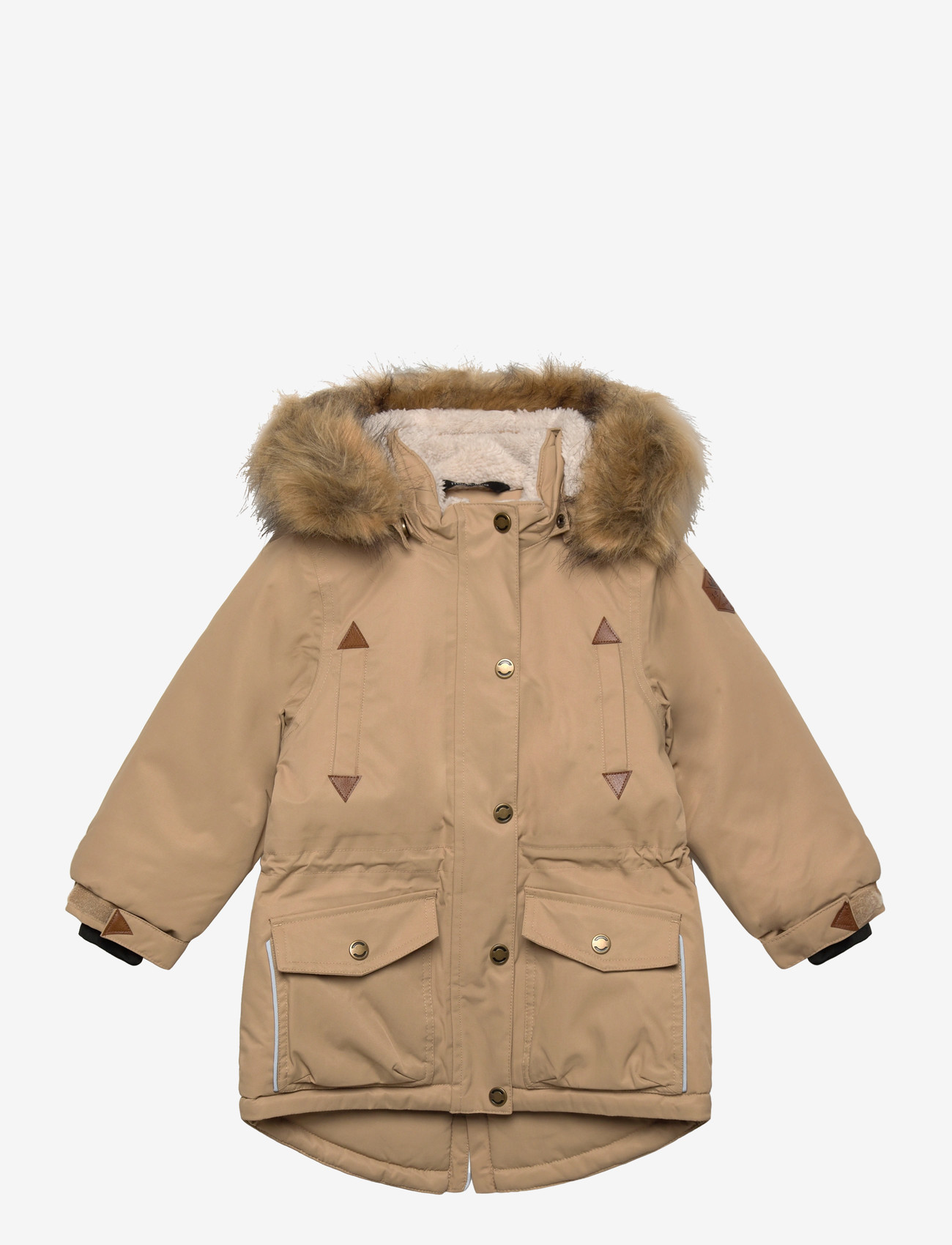 mikk-line - Twill Nylon Girl Parca - parkad - cornstalk - 0