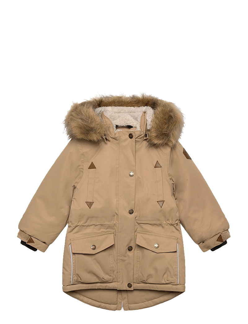 mikk-line - Twill Nylon Girl Parca - parkad - cornstalk - 0