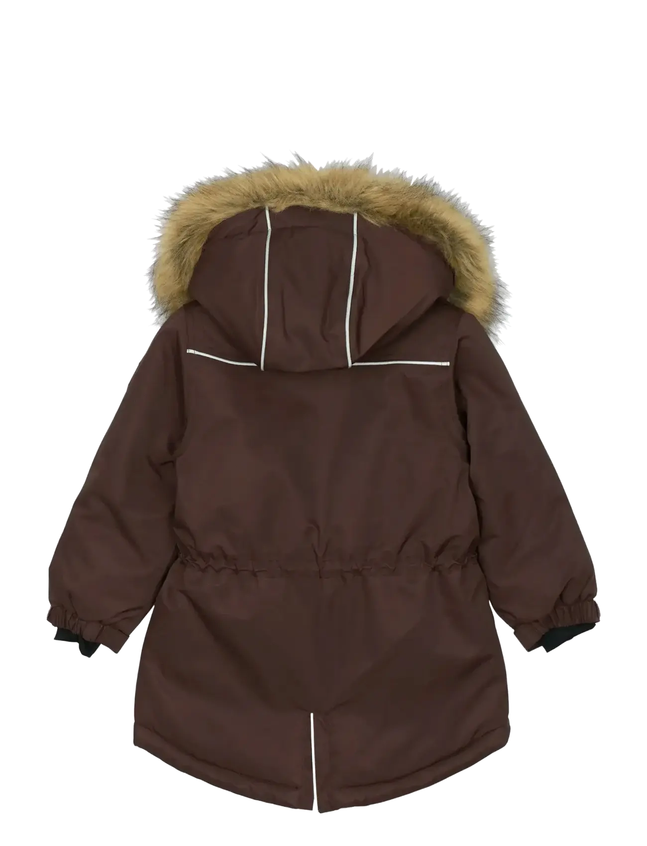 mikk-line - Twill Nylon Girl Parca - parka stila virsjakas - french roast - 2