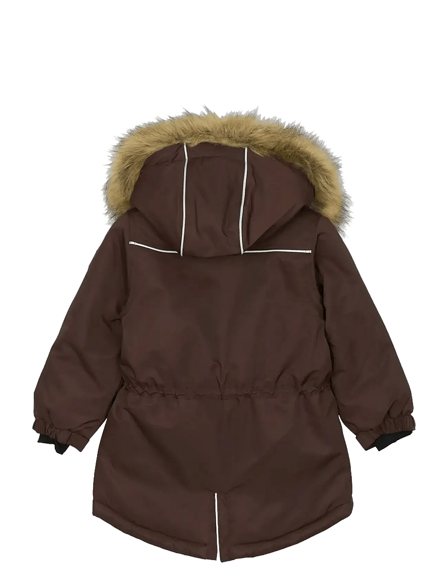 mikk-line - Twill Nylon Girl Parca - parkas - french roast - 2