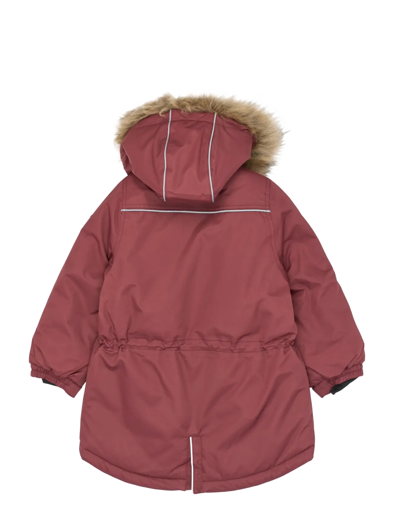 mikk-line - Twill Nylon Girl Parca - parkas - oxblood red - 1