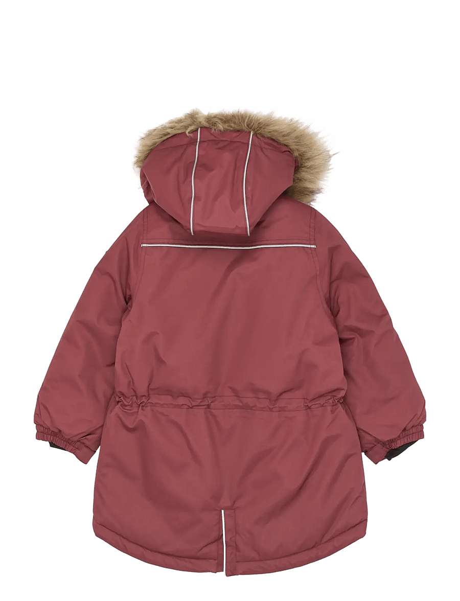 mikk-line - Twill Nylon Girl Parca - parkad - oxblood red - 1