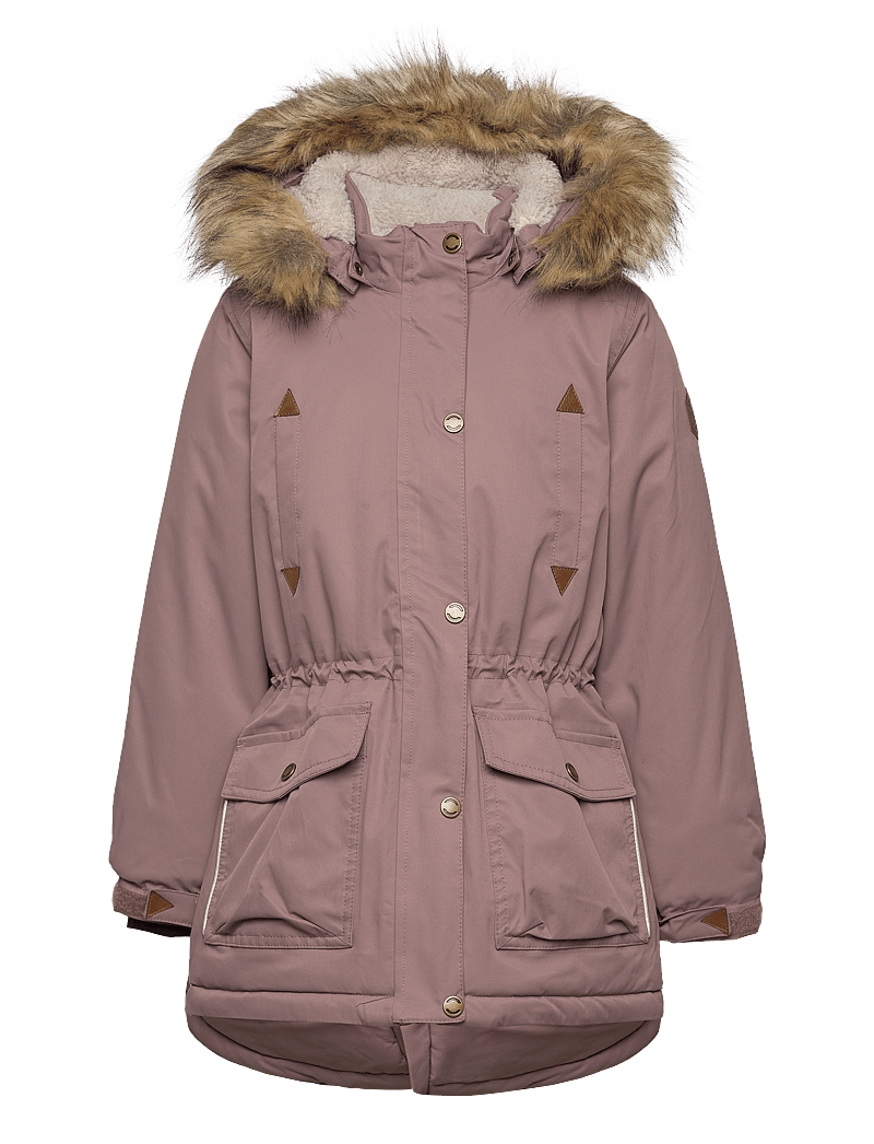 mikk-line - Twill Nylon Girl Parca - parkas - twilight mauve - 0