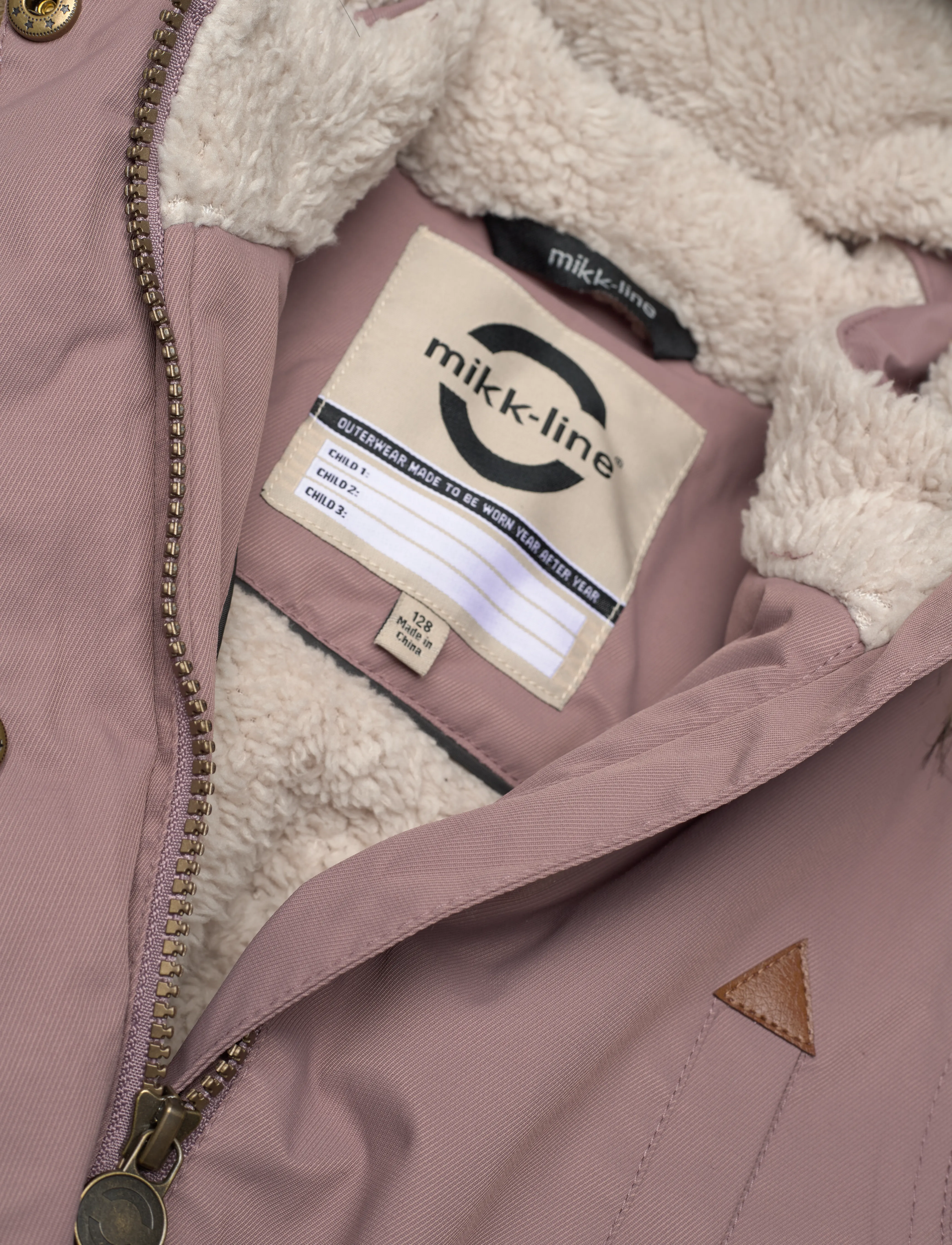 mikk-line - Twill Nylon Girl Parca - overtøj - twilight mauve - 2