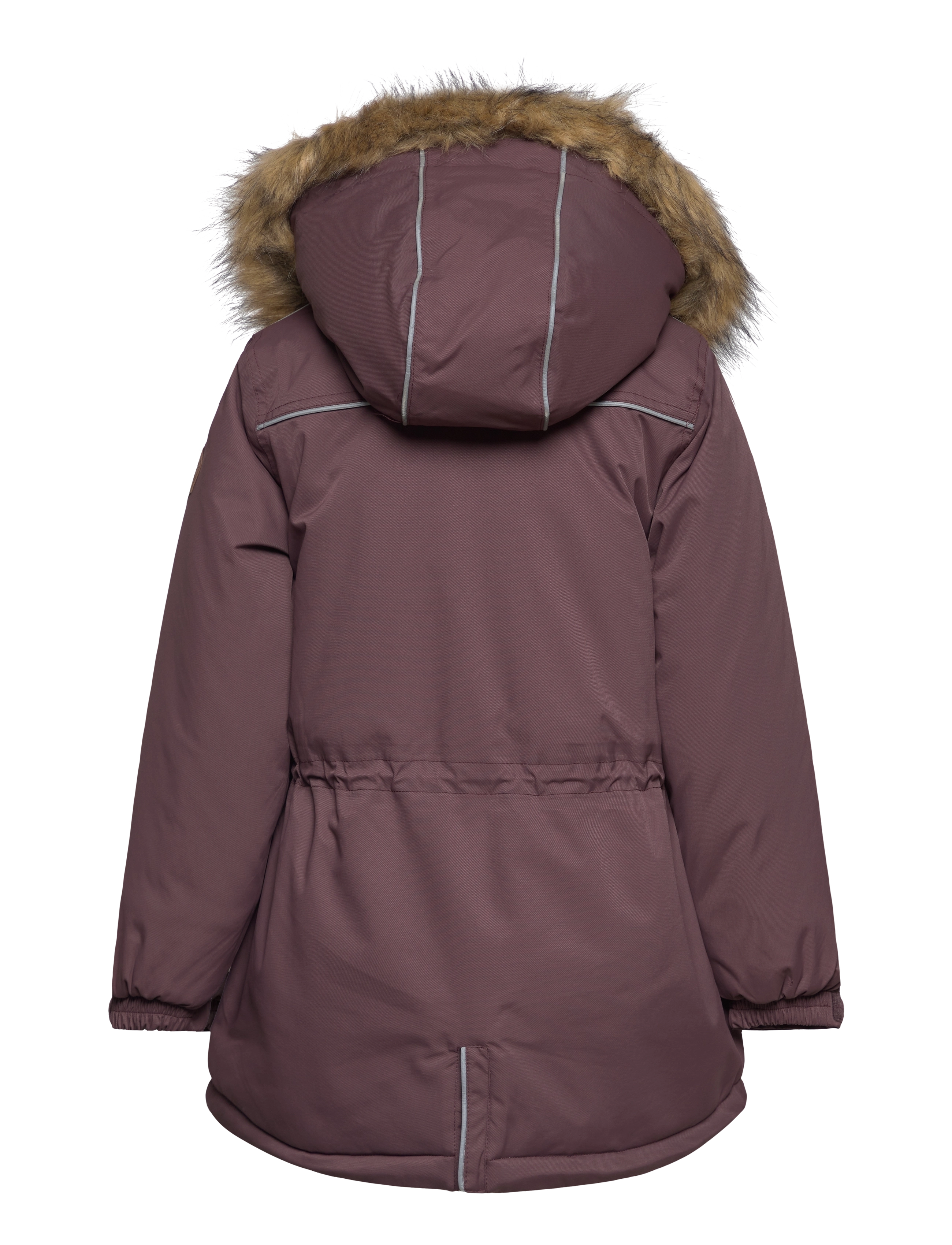 mikk-line - Twill Nylon Girl Parca - børn - huckleberry - 1