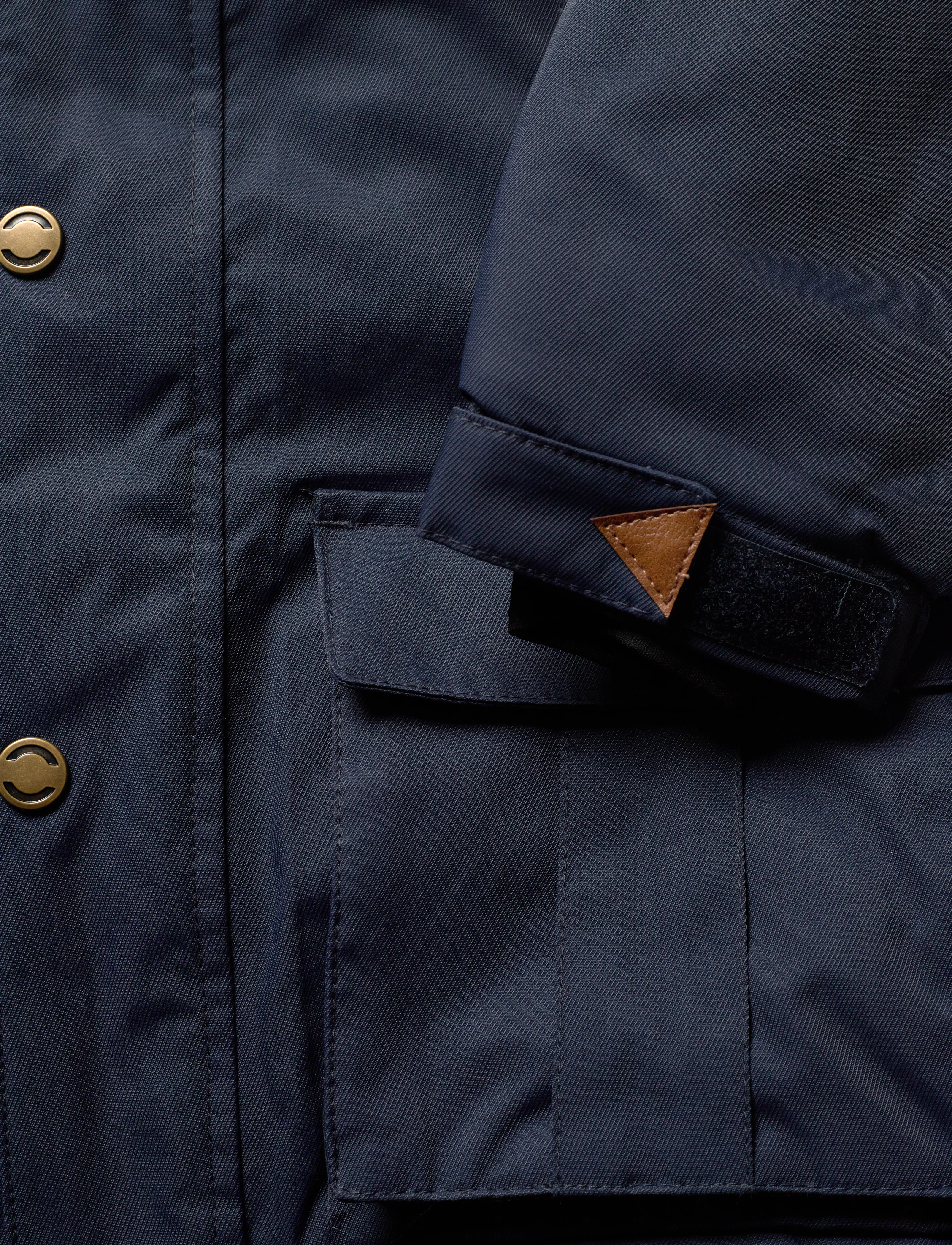 mikk-line - Twill Nylon Boy Parca - jacken & mäntel - blue nights - 4