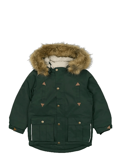 Twill Nylon Boy Parca - Parkas