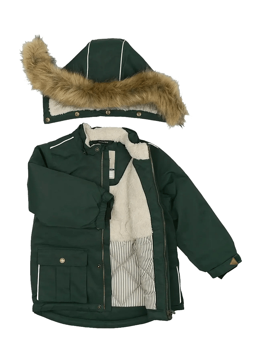 mikk-line - Twill Nylon Boy Parca - parkas - darkest sprouse - 2