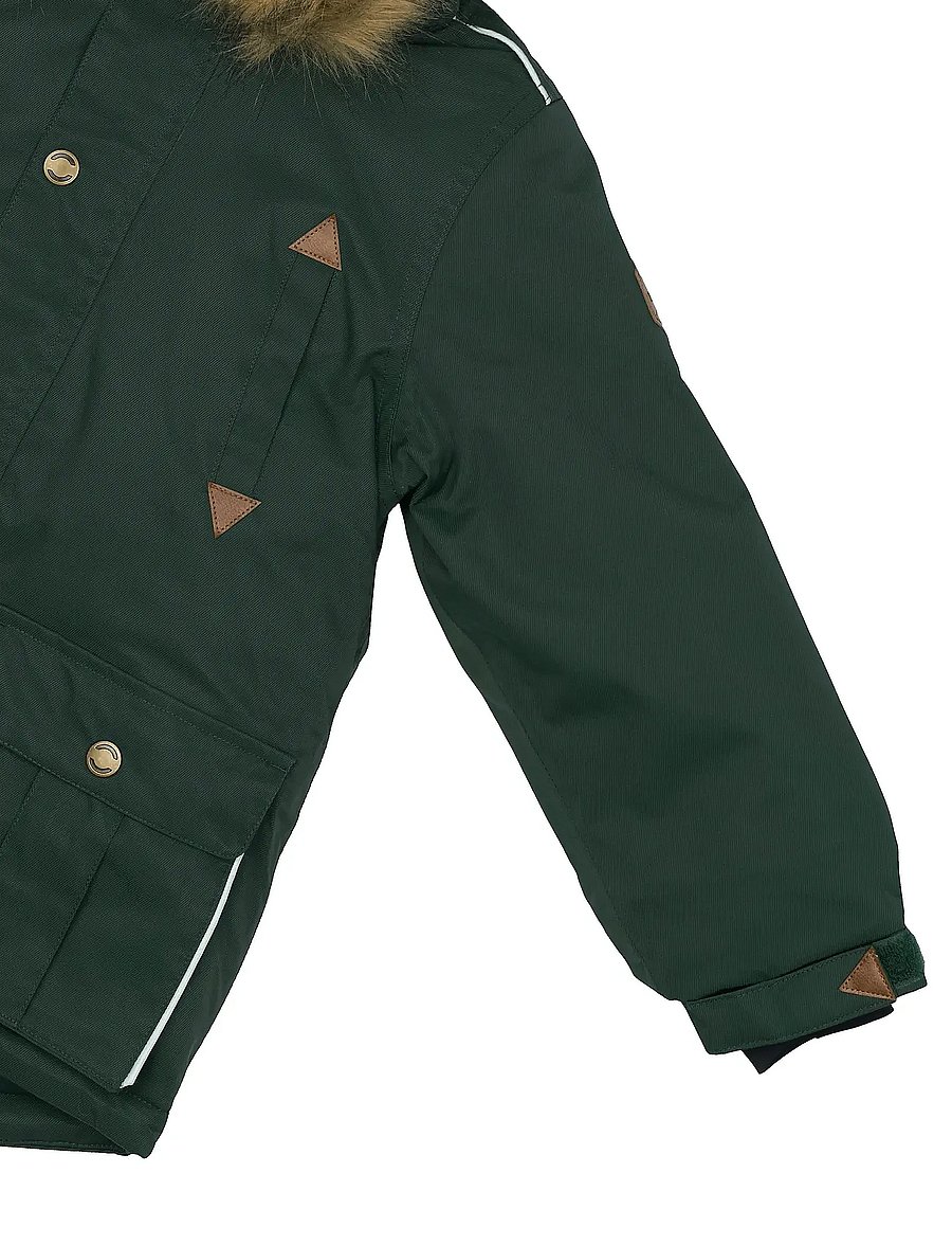 mikk-line - Twill Nylon Boy Parca - parkas - darkest sprouse - 4