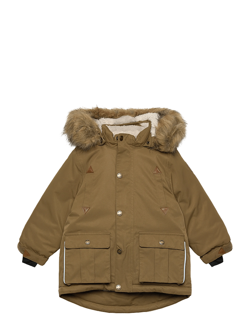 mikk-line - Twill Nylon Boy Parca - parkas - kangaroo - 0